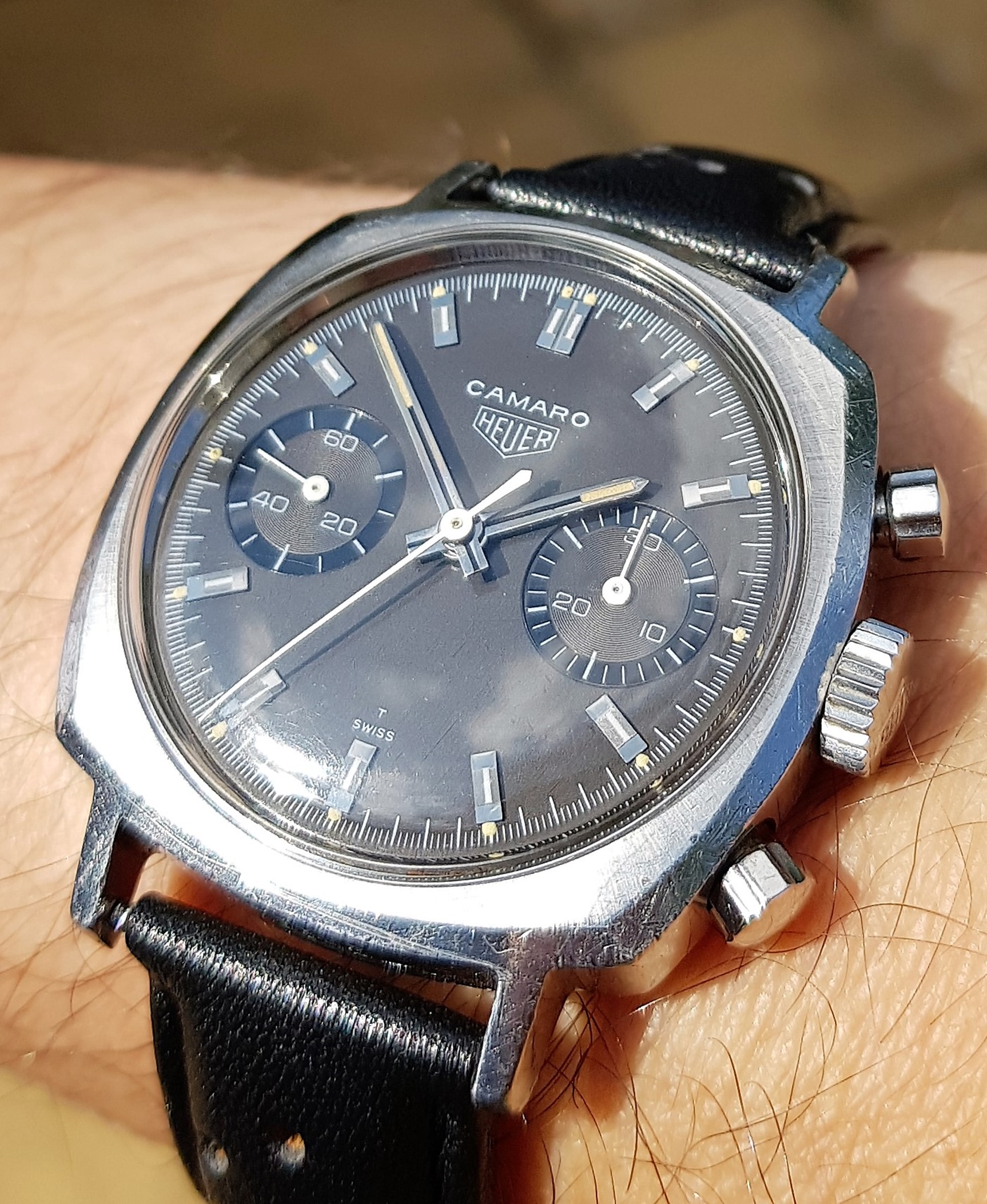 Heuer Camaro 73343 -- Vintage Watch Advisors