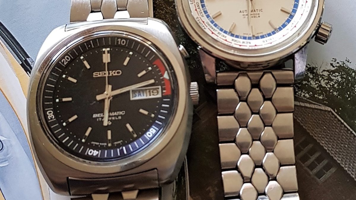 seiko world timer vintage