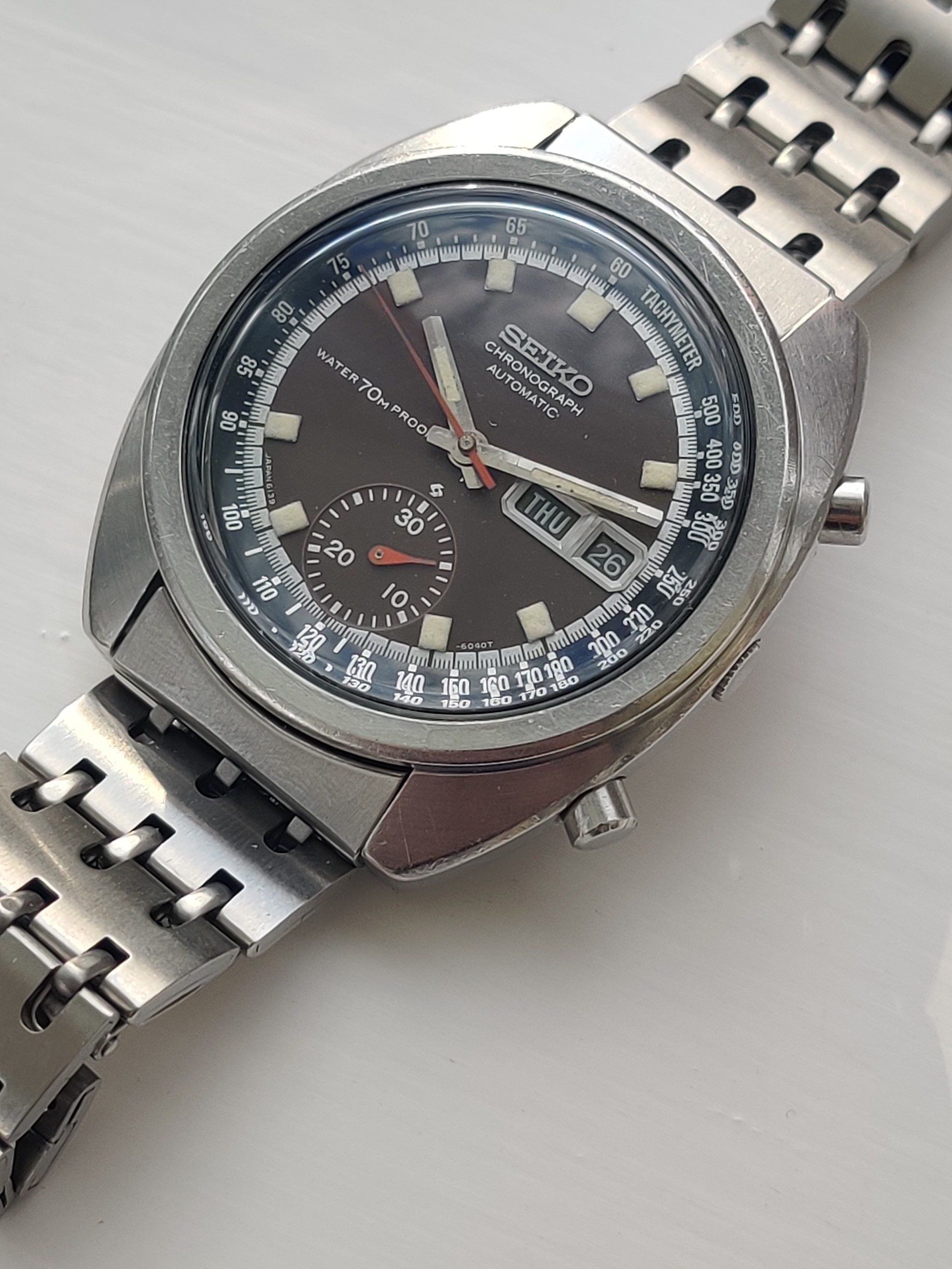 Seiko “Bruce Lee” – rare chocolate dial – Vintage Watch Advisors