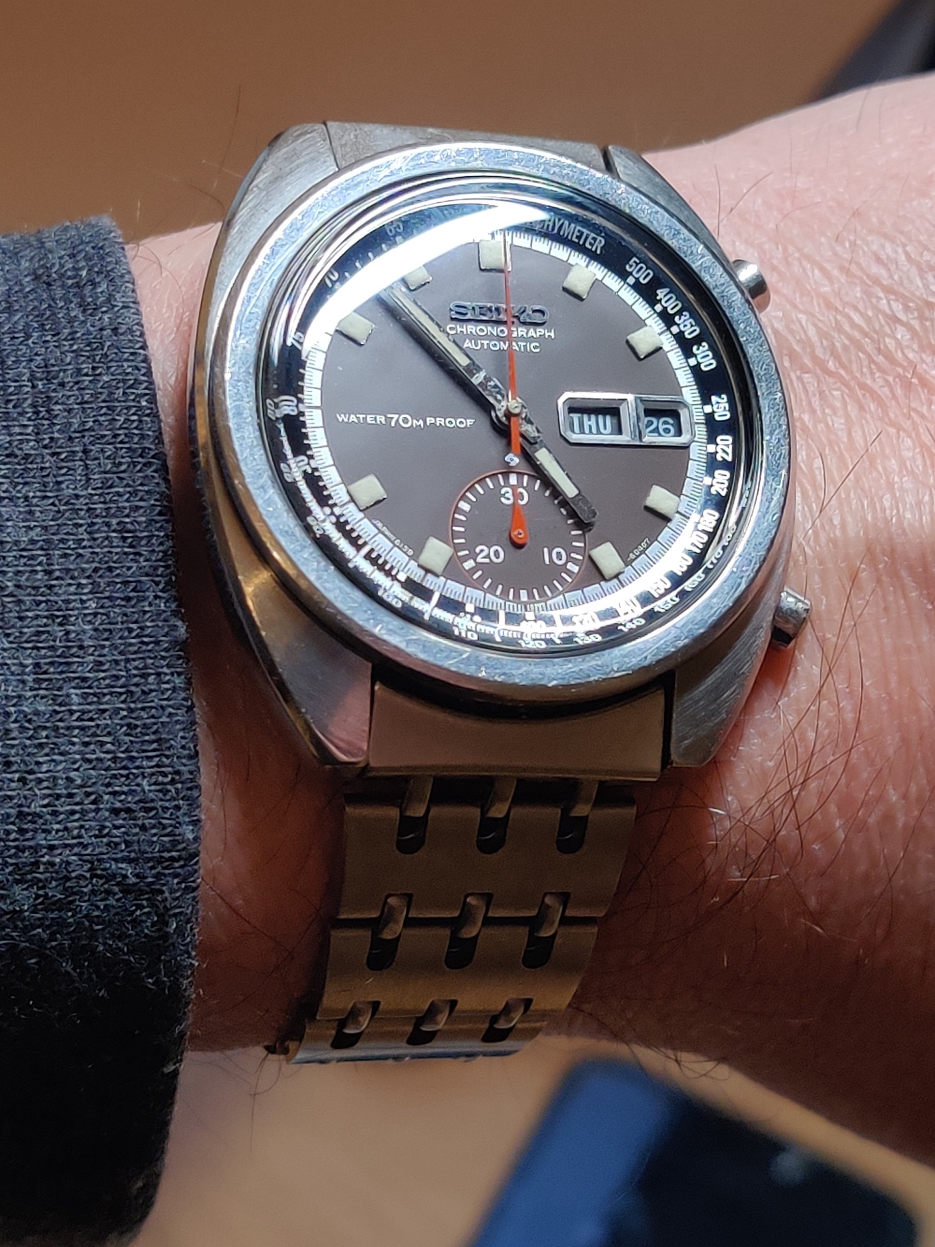 Seiko “Bruce Lee” – rare chocolate dial – Vintage Watch Advisors